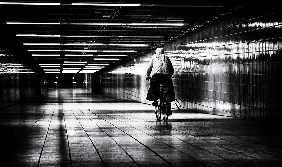 Following The Lights Photograph by Jrgen Hartlieb