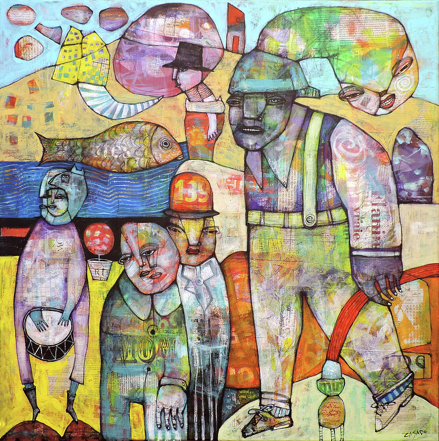 Following the Red Line by Dan Casado Following the Red Line by Dan Casado