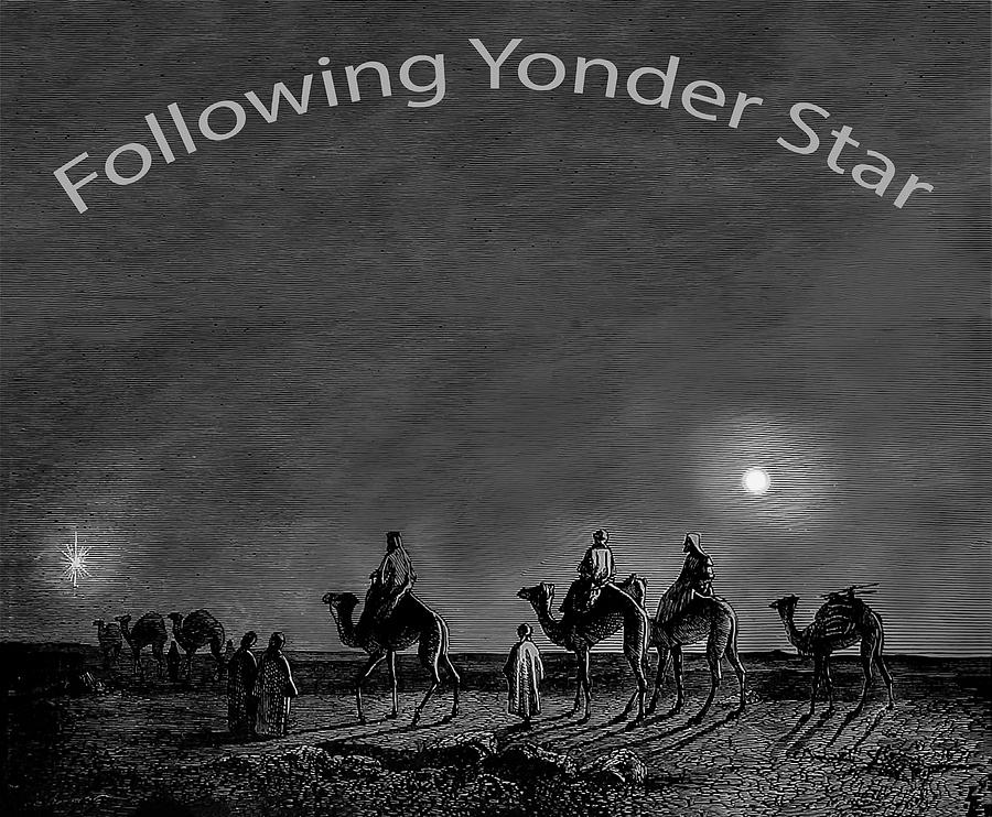 Following Yonder Star Digital Art