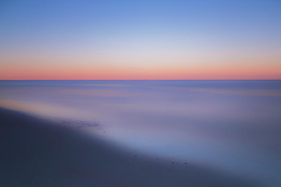 Folly Beach Blue Hour Photograph by Joe Kopp