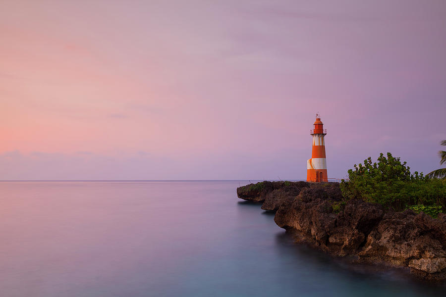 Folly Point Lighthouse, Port Antonio Photograph by Douglas Pearson
