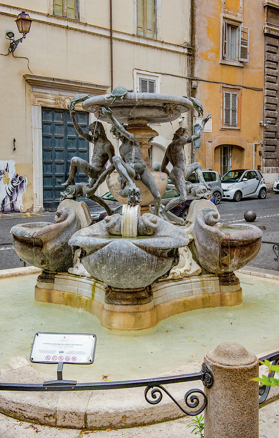Fontana delle Tartarughe Photograph by Joseph Yarbrough