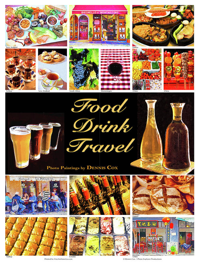 Food Drink Travel Poster Photograph