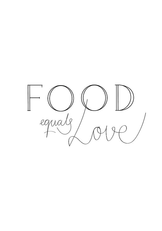 Food Is Love Photograph by 1x Studio Ii