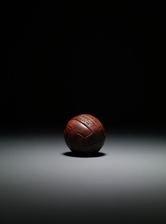 Football, Studio Shot Photograph by Max Oppenheim
