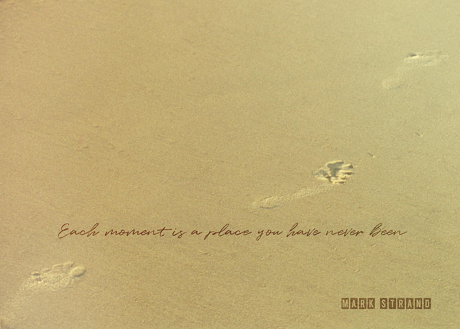 FOOTPRINTS quote Photograph by JAMART Photography