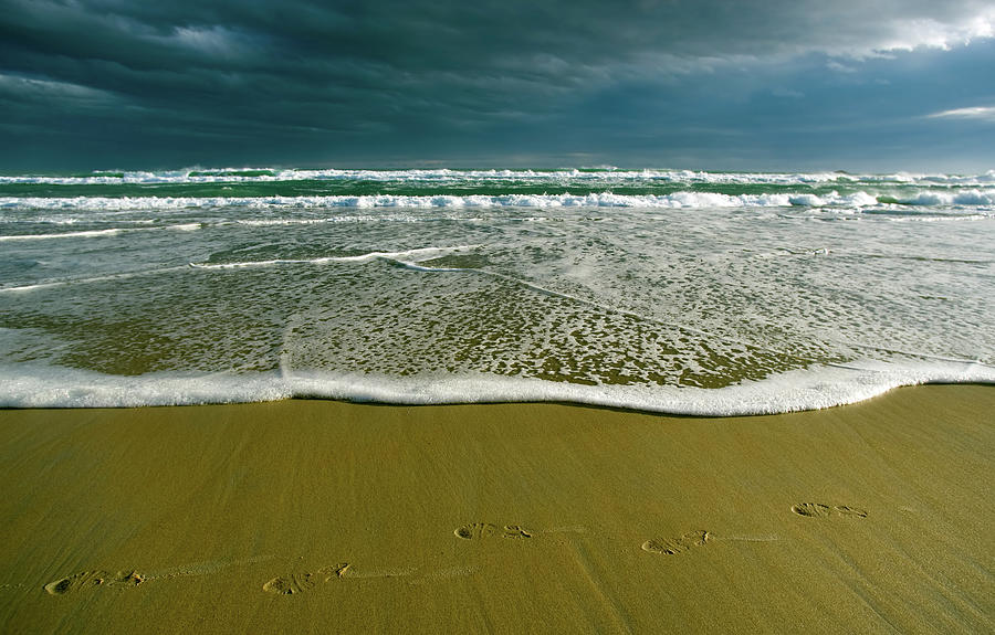 Footsteps And Storm Light Photograph by Jill Ferry Footsteps And Storm Light Photograph by Jill Ferry