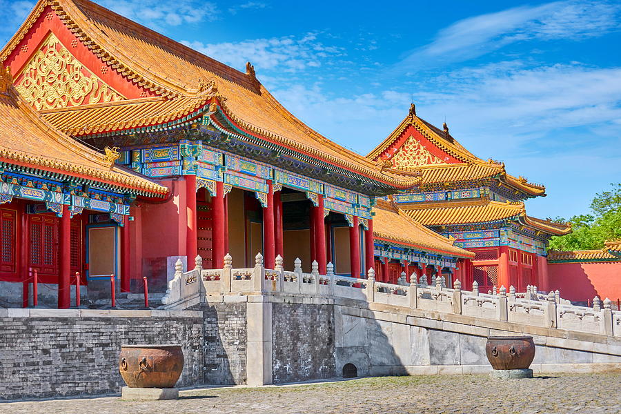 Architecture Photograph - Forbidden City, Beijing, China by Jan Wlodarczyk