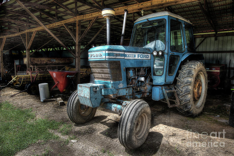 Ford 7700 Photograph by Mike Eingle