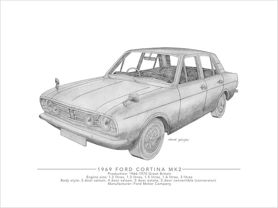 Ford Cortina Mk2 Saloon