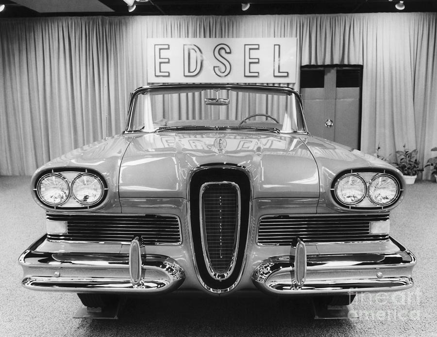 Ford Edsel Citation Convertible Photograph by Bettmann