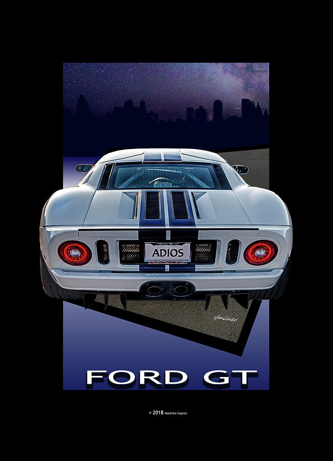 Ford GT - Into The City Photograph by Steven Milner