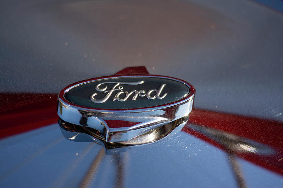 Ford Hood Ornament Photograph by Patrick Nowotny