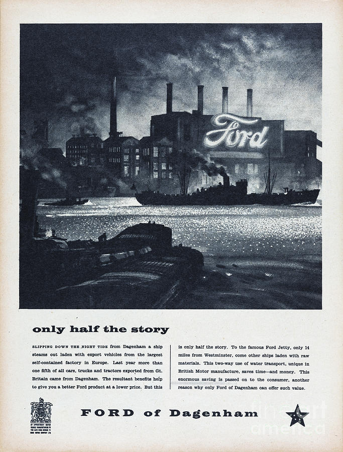 Ford Motor Company Photograph by Picture Post