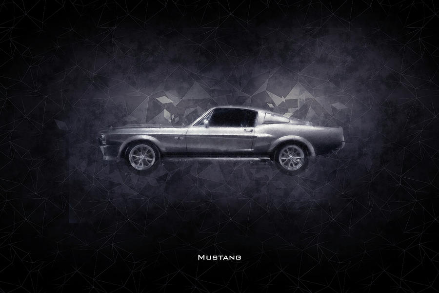 Ford Mustang GT Digital Art by Airpower Art