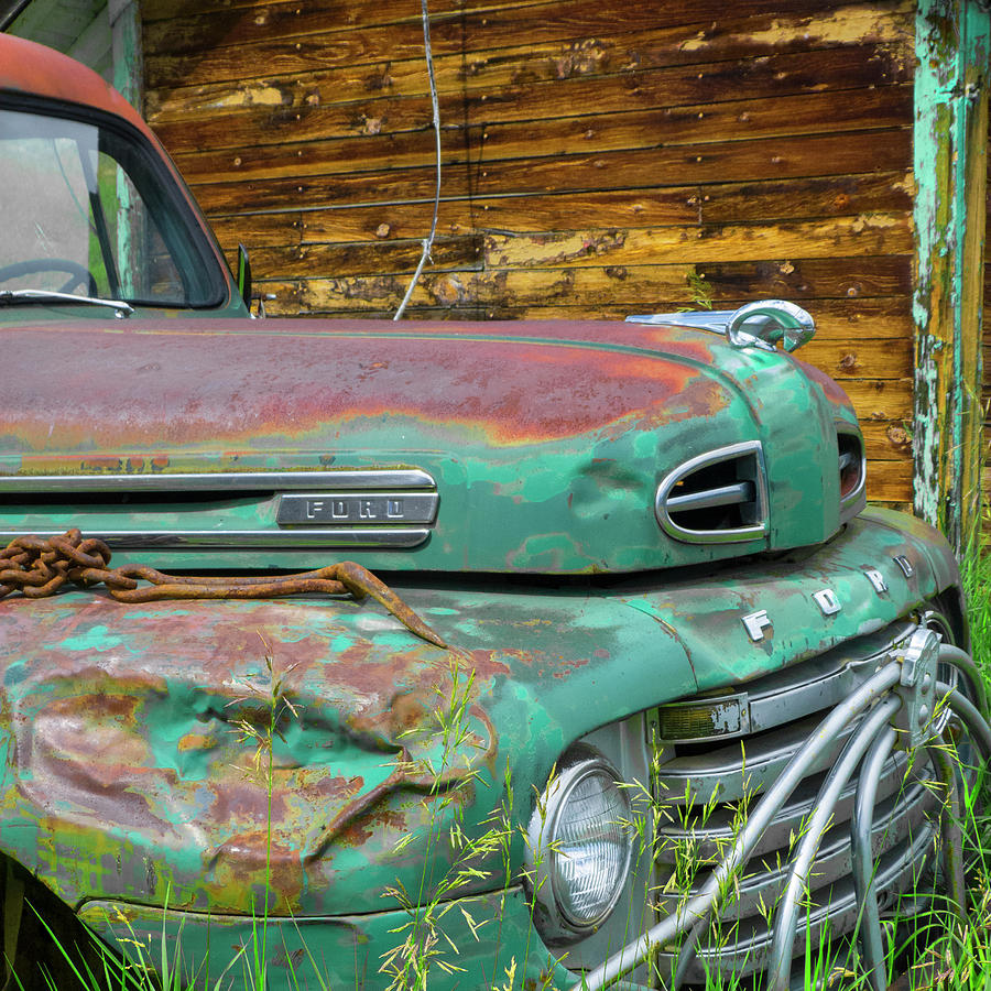 Ford Outside Shed Photograph by Gregg Crow - Fine Art America