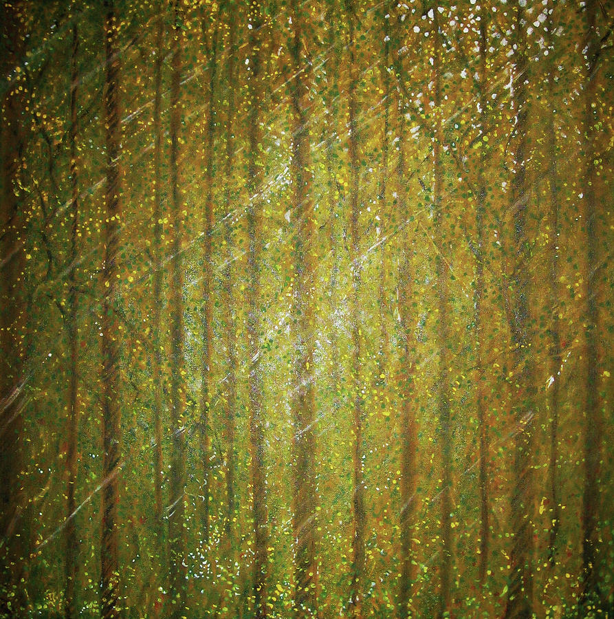 Wald Painting - Forest by Arkis Krayl