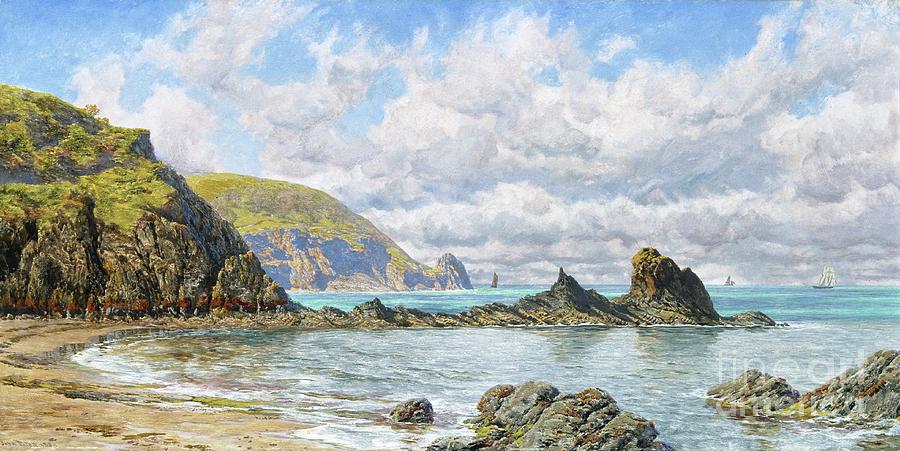 Forest Cove, Cardigan Bay, 1883 Drawing by Heritage Images