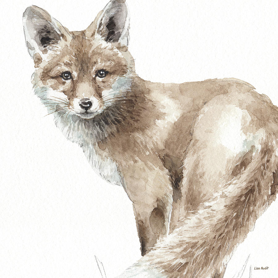 Animals Painting - Forest Friends V by Lisa Audit Animals Painting - Forest Friends V by Lisa Audit