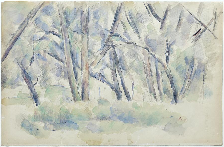 Forest Interior 1890 Painting