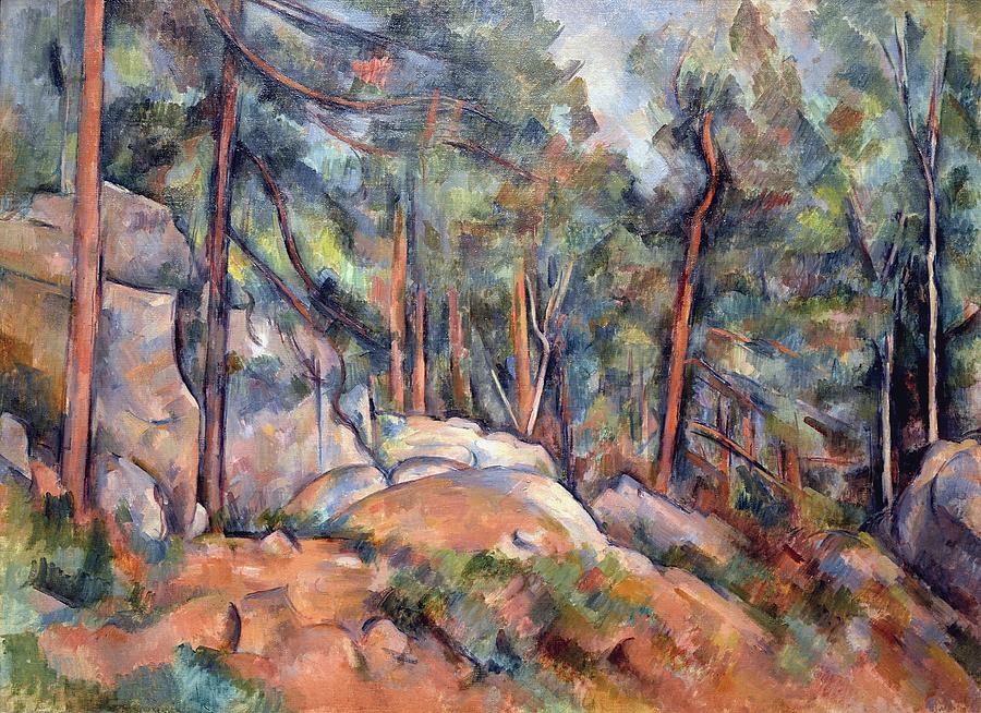 Forest Interior 1899 Painting
