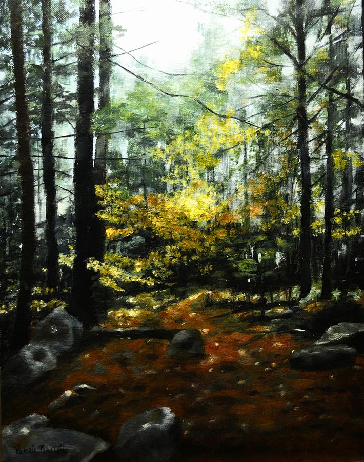 Forest Light by Valerie Bassett Forest Light by Valerie Bassett