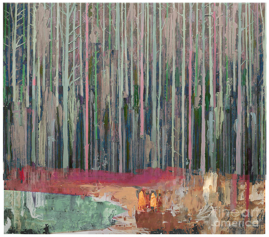 Forests Edge, 2017 Painting by David Mcconochie