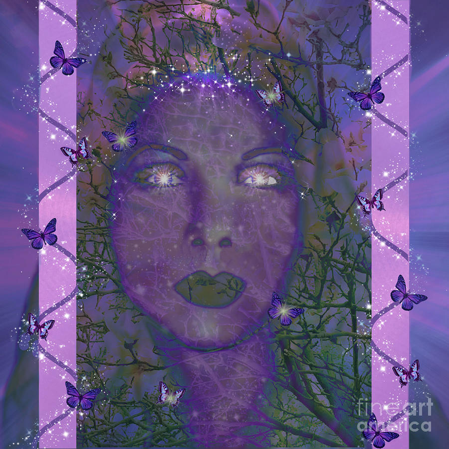 Forever In Spring Mixed Media by Diamante Lavendar