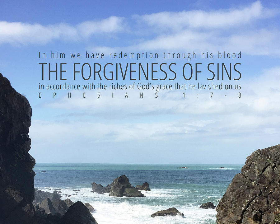 Forgiveness Photograph - Forgiveness of Sins by April Beaver Forgiveness Photograph - Forgiveness of Sins by April Beaver