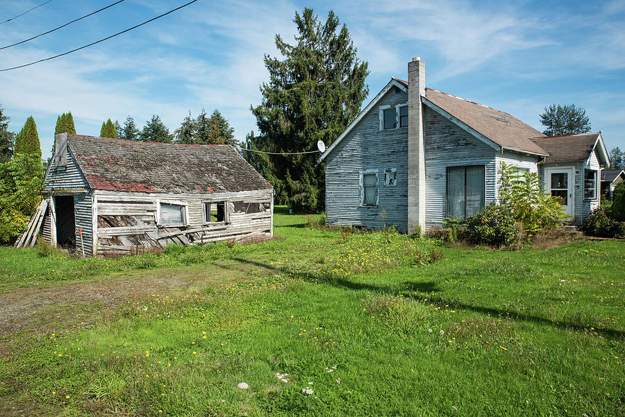 Forgotten Home in Nooksack Photograph by Tom Cochran
