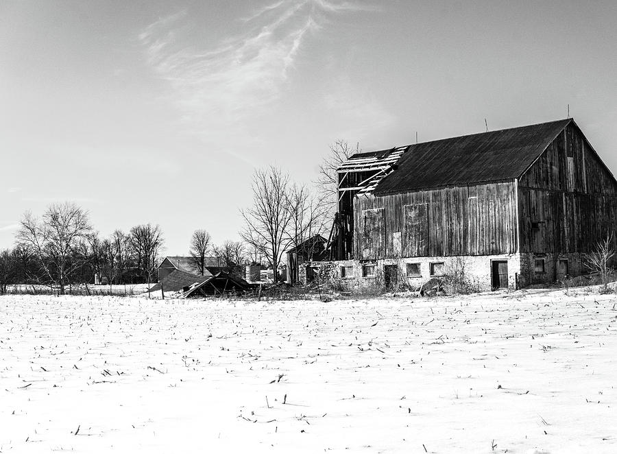 Abandoned barn  #7 Photograph by Nick Mares
