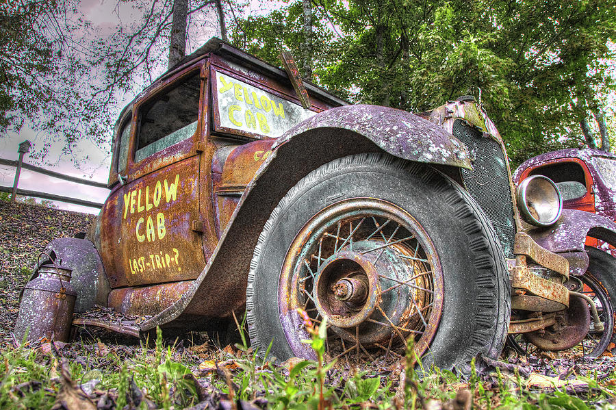 Forgotten Wheels Photograph by Randall Dill