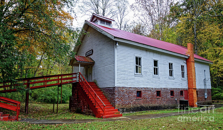 Fork Mountain Baptist Church Photograph by Paul Mashburn