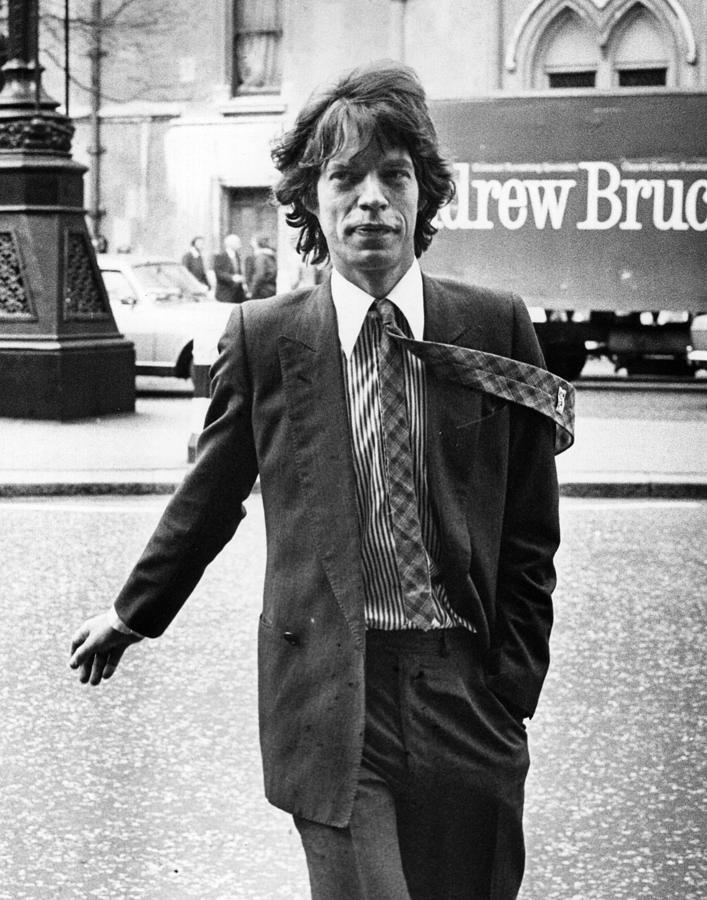 Formal Mick Jagger Photograph by Frank Tewkesbury Formal Mick Jagger Photograph by Frank Tewkesbury