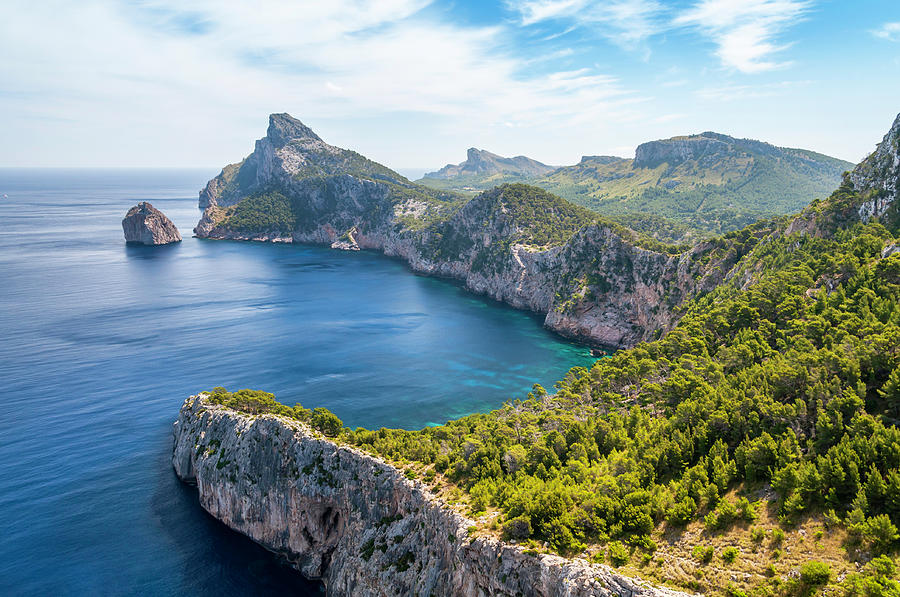 Formentor Landscape Photograph by Martin Wahlborg
