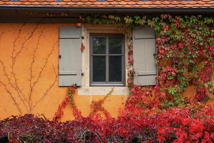 Former Gardener House of Rothenburg Castle Gardens 1 Photograph by Jenny Rainbow