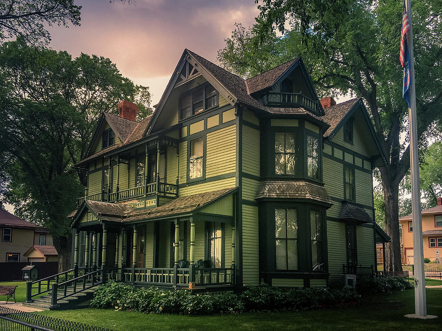 Former Governors' Mansion State Historic Site, ND Photograph By Art ...