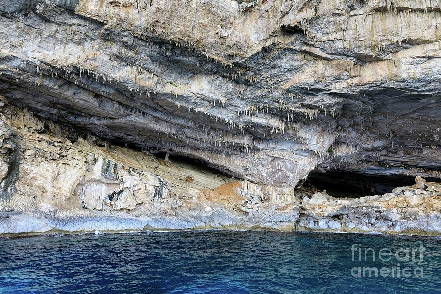 Former Limestone Cave Now Exposed To Sea Photograph by Dr Juerg Alean/science Photo Library