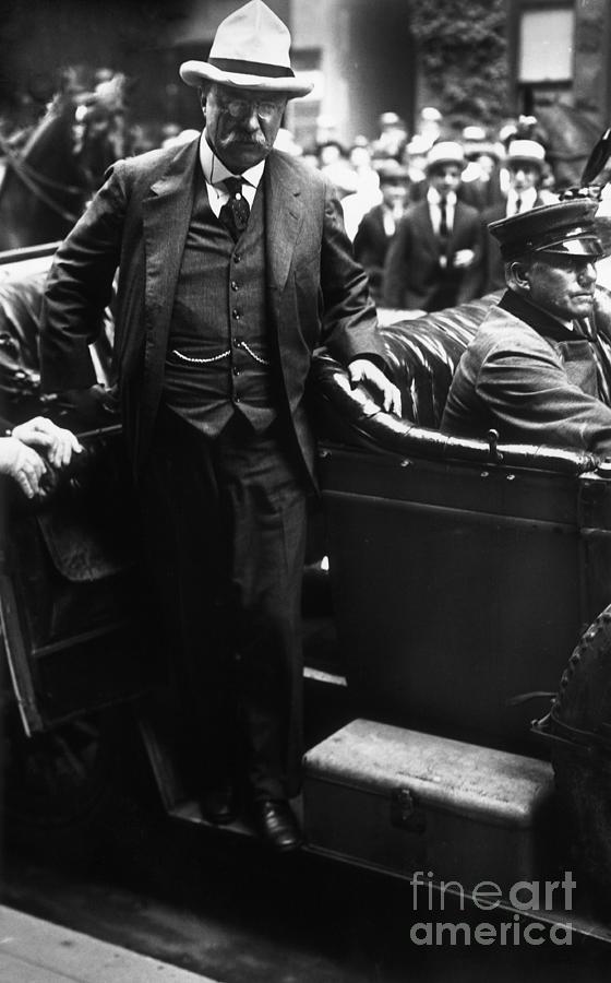 Former President Theodore Roosevelt Photograph by Bettmann