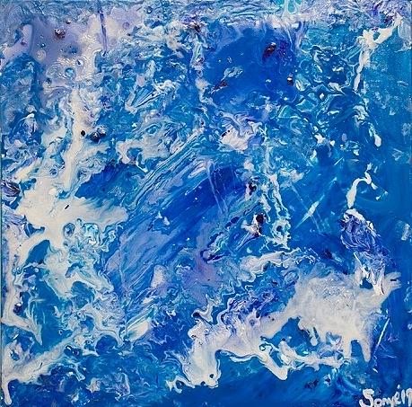 Formless Edition 7 Painting by Sonye Locksmith Formless Edition 7 Painting by Sonye Locksmith