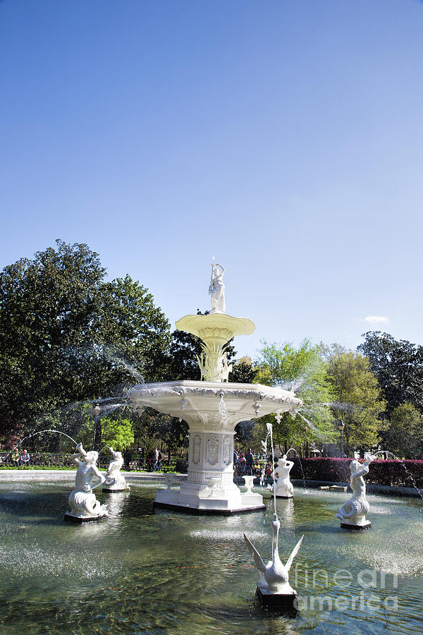 Forsyth Park Fountain, Savannah, Ga Photograph by Felix Lai
