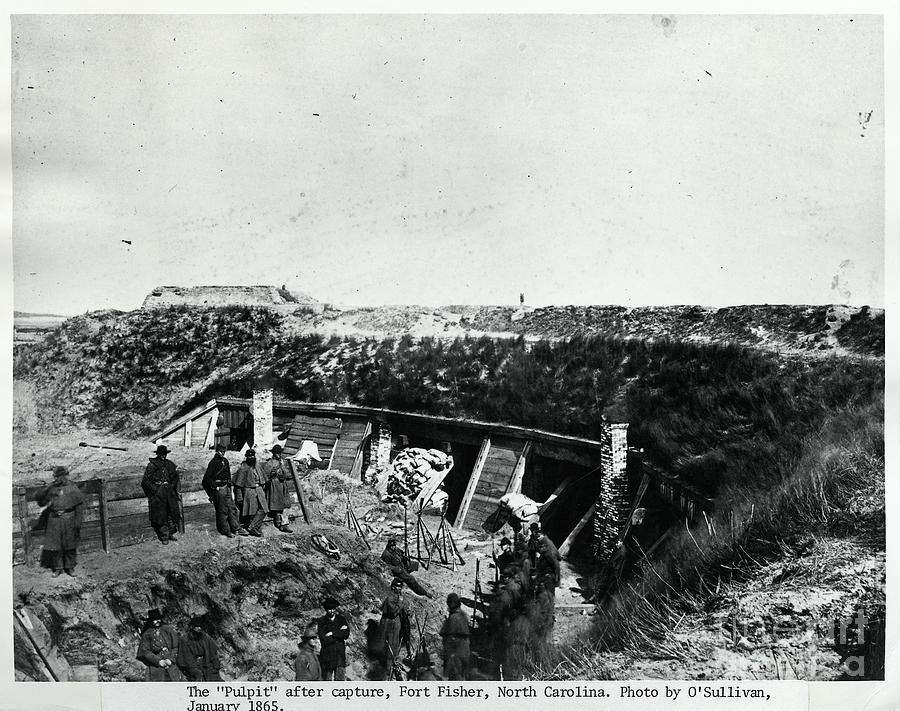 Fort Fisher After Capture Photograph by Bettmann
