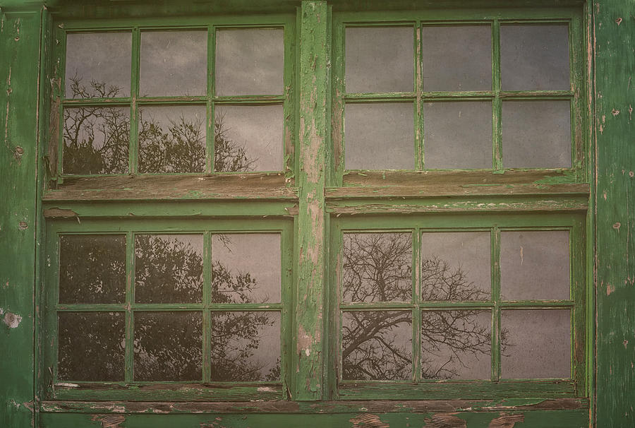 Fort Hancock Window Photograph by Tom Singleton