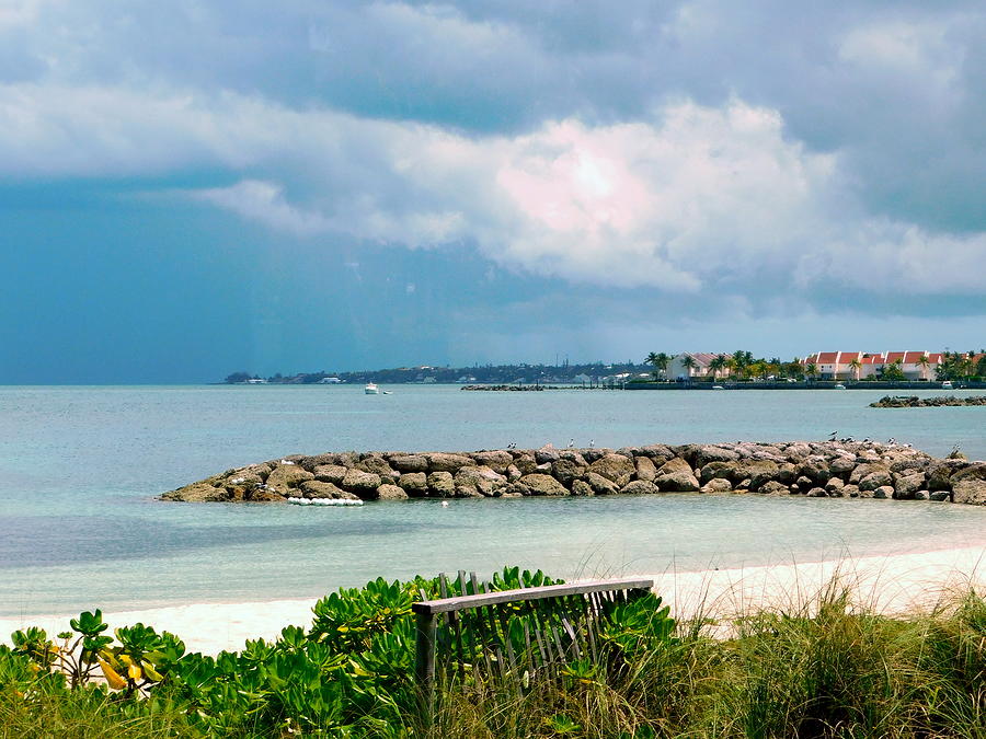 Beach Photograph - Fort Montagu Beach - Nassau, Bahamas by Arlane Crump