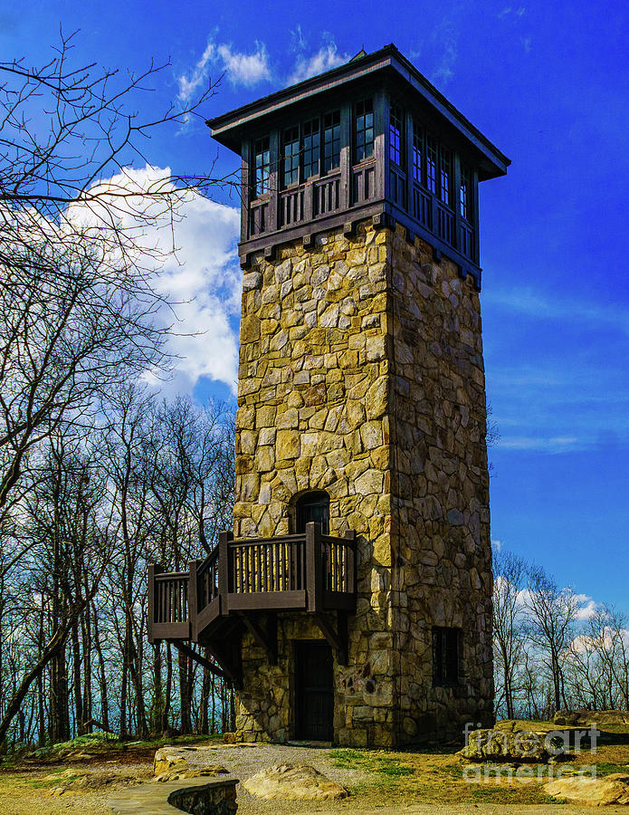 Fort Mountain Fire Tower by Nick Zelinsky Fort Mountain Fire Tower by Nick Zelinsky
