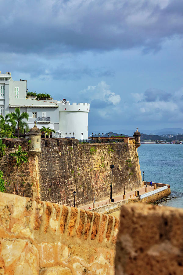 Fort, Old San Juan, Puerto Rico Digital Art by Claudia Uripos