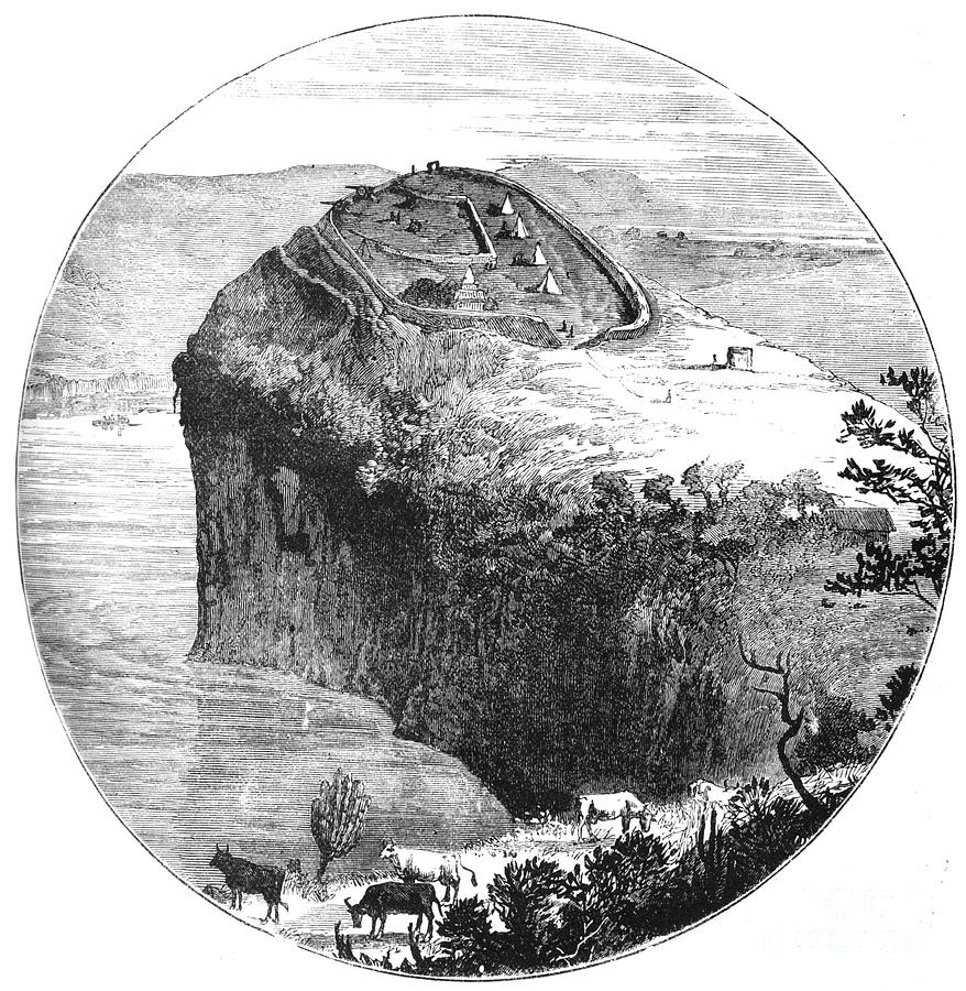 Fort Pearson Drawing by Print Collector