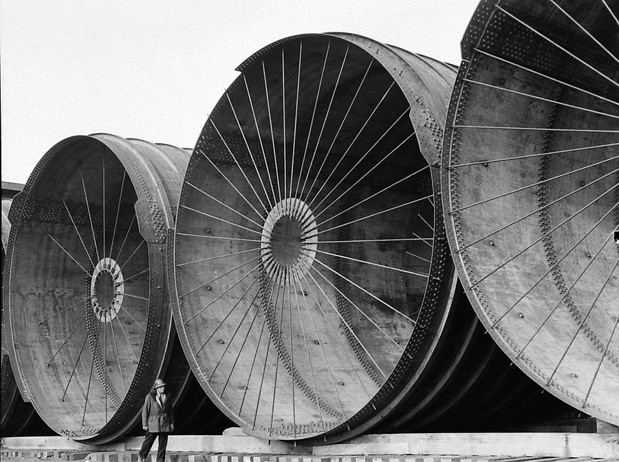 Fort Peck Dam, Montana Photograph by Margaret Bourke-White