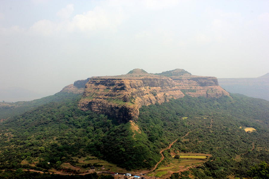 Fort Visapur As Seen From Lohagad Photograph by Photo By Dkk