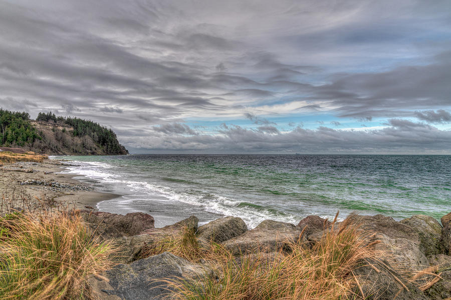 Fort Worden State Park Beach Photograph by Spencer McDonald